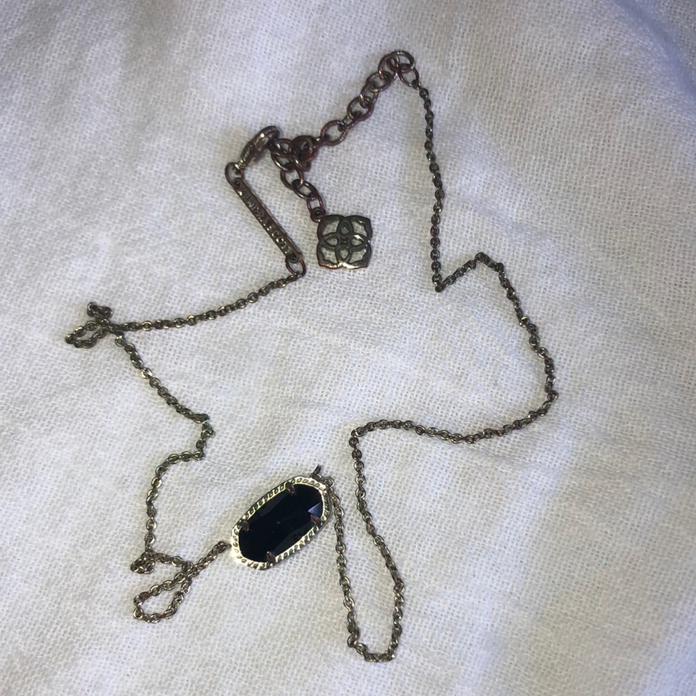 Kendra Scott well loved tarnished necklace